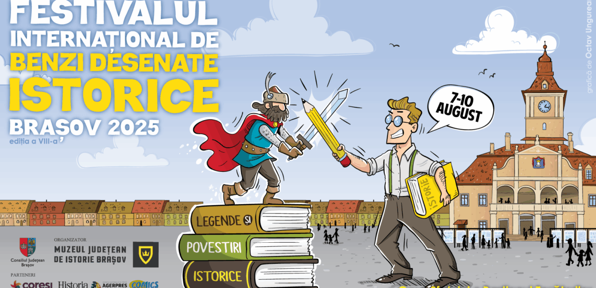 Festivalul Internațional de Benzi Desenate Istorice Brașov a ajuns la ediția a VIII-a