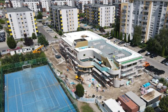 Grădinița din cartierul Bartolomeu – Avangarden este gata în proporție de 70%