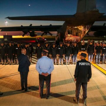 Pompieri brașoveni în misiune de sprijin în Spania Pompieri brașoveni în misiune de sprijin în Spania