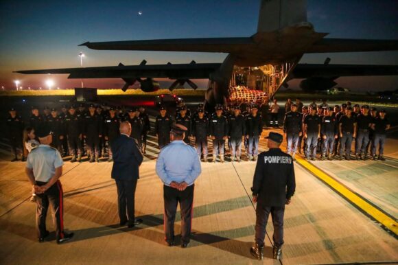 Pompieri brașoveni în misiune de sprijin în Spania