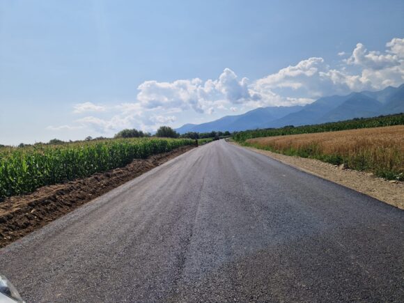 Stadiu reabilitare drum județean DJ 103D, Viştea de Jos – Viştea de Sus