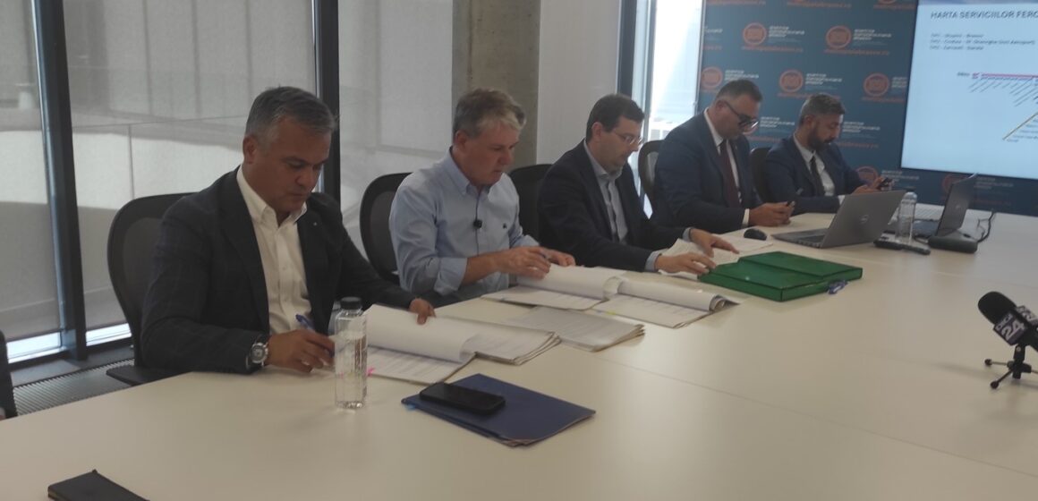 Asociația de Transport Brașov a semnat contractul pentru întocmirea studiului de fezabilitate pentru introducerea trenului metropolitan