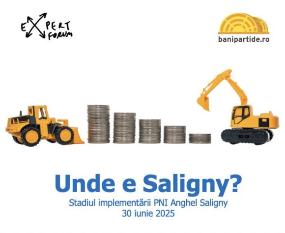 Raport Expert Forum | Unde e Saligny? Stadiul implementării PNI Anghel Saligny – 30 iunie 2025