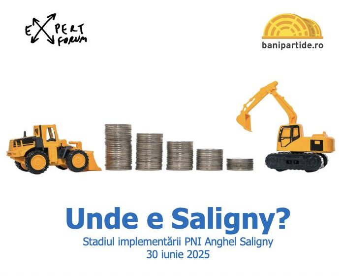 Raport Expert Forum | Unde e Saligny? Stadiul implementării PNI Anghel Saligny – 30 iunie 2025