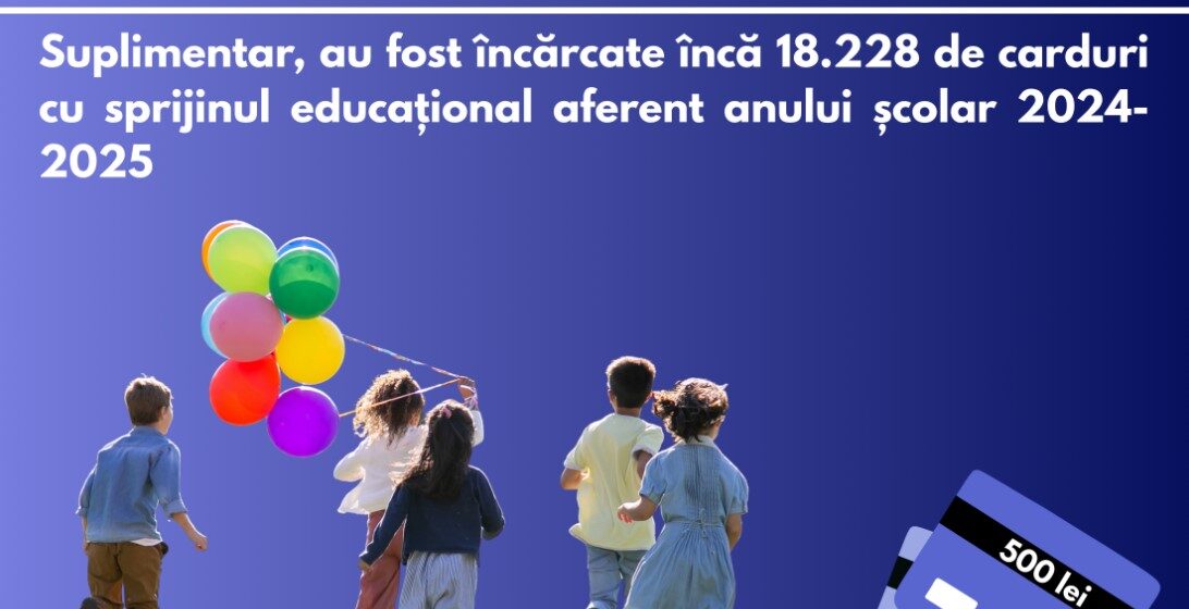 Termen extins pentru utilizarea tichetelor educaționale aferente anului școlar 2024–2025 Termen extins pentru utilizarea tichetelor educaționale aferente anului școlar 2024–2025