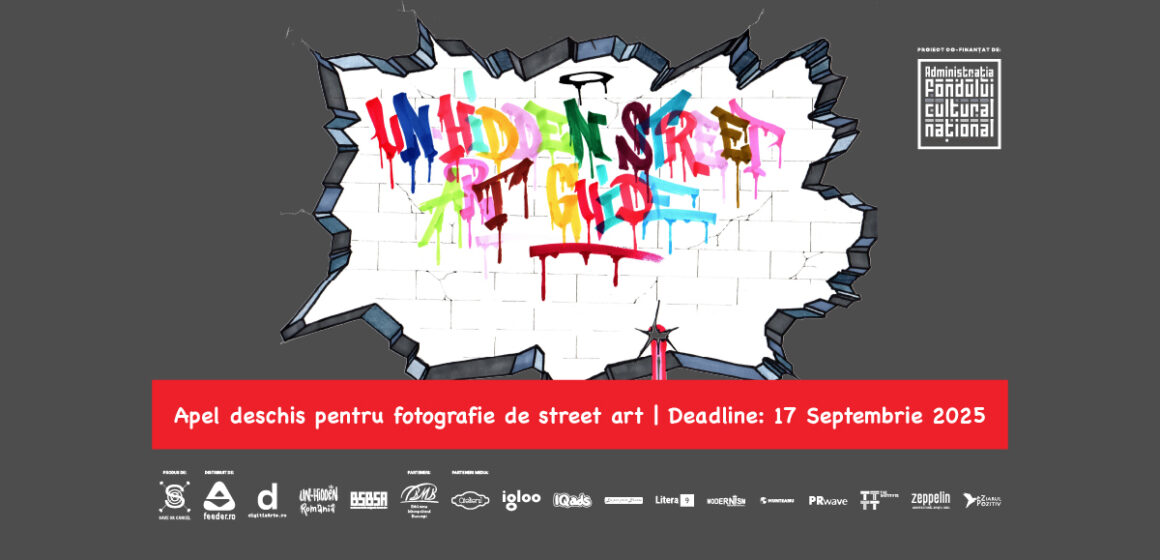 Apel deschis Un-hidden Street Art Guide dedicat fotografiilor care surprind lucrări artistice din spațiul public
