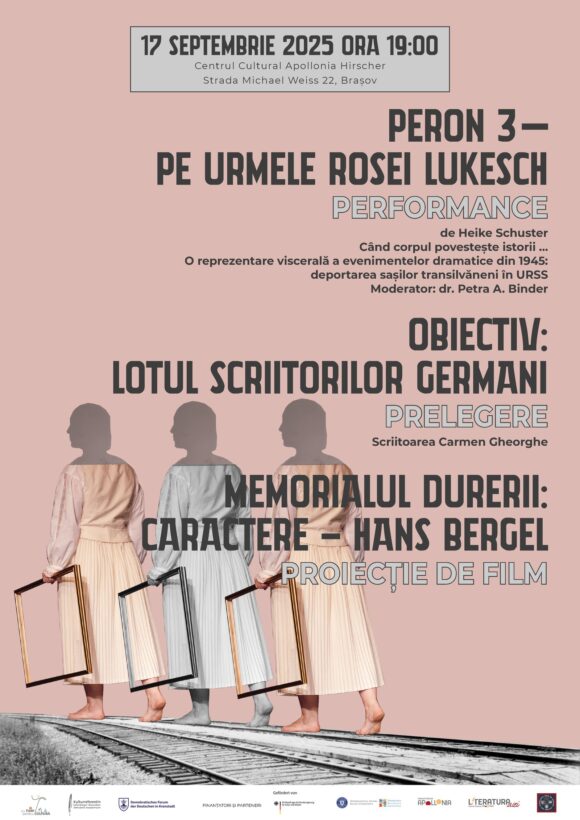 PERON 3 – PERFORMANCE de Heike Schuster @ Centrul Cultural Apollonia