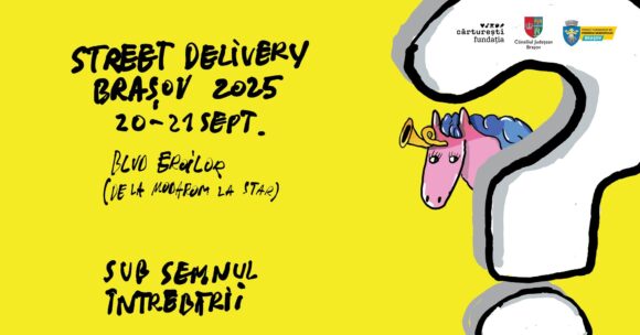 Sâmbătă, 20 septembrie, începe a cincea ediție a festivalului Street Delivery Brașov. Vezi programul complet