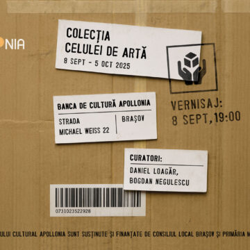 Colecția Celulei de Artă – între 8 septembrie și 5 octombrie, la Centrul Cultural Apollonia Colecția Celulei de Artă – între 8 septembrie și 5 octombrie, la Centrul Cultural Apollonia