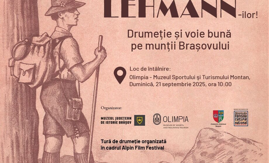 Drumeție de duminică: „Pe urmele Lehmann-ilor! Drumeție și voie bună pe munții Brașovului”