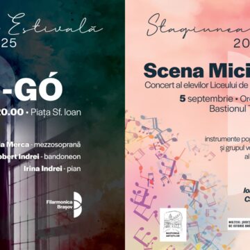Începe toamna muzicală la Filarmonica Brașov Începe toamna muzicală la Filarmonica Brașov