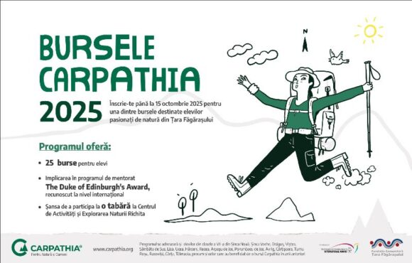 Noi oportunități pentru tinerii din Țara Făgărașului: ediția a IV-a a Programului de Burse Carpathia