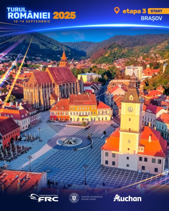 Brașov și Buzău, gazde ale etapei a treia din Turul României 2025
