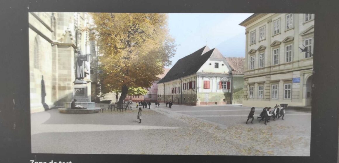 Restaurarea Curții Bisericii Negre, cu arhitect Johannes Bertleff Restaurarea Curții Bisericii Negre, cu arhitect Johannes Bertleff