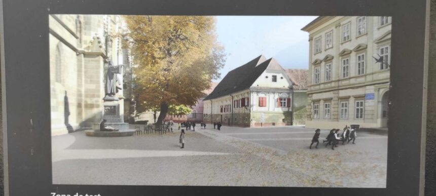 Restaurarea Curții Bisericii Negre, cu arhitect Johannes Bertleff