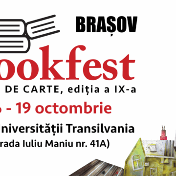 Bookfest vine la Brașov între 16 și 19 octombrie, la Aula Universității Transilvania