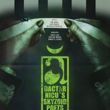 Dactăr Nicu’s Skyzoid Poets cu Ion Agaci, Alex Manta și Octavian Perpelea @ Tipografia Dactăr Nicu’s Skyzoid Poets cu Ion Agaci, Alex Manta și Octavian Perpelea @ Tipografia