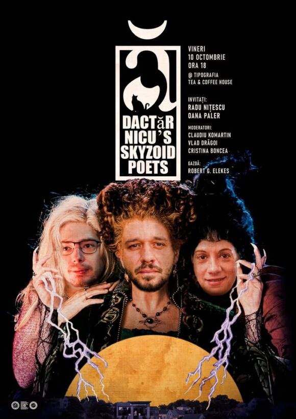 Dactăr Nicu’s Skyzoid Poets cu Radu Nițescu și Oana Paler @ Tipografia