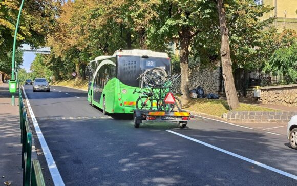 RATBV sistează transportul bicicletelor pe linia 20 începând cu 3 noiembrie