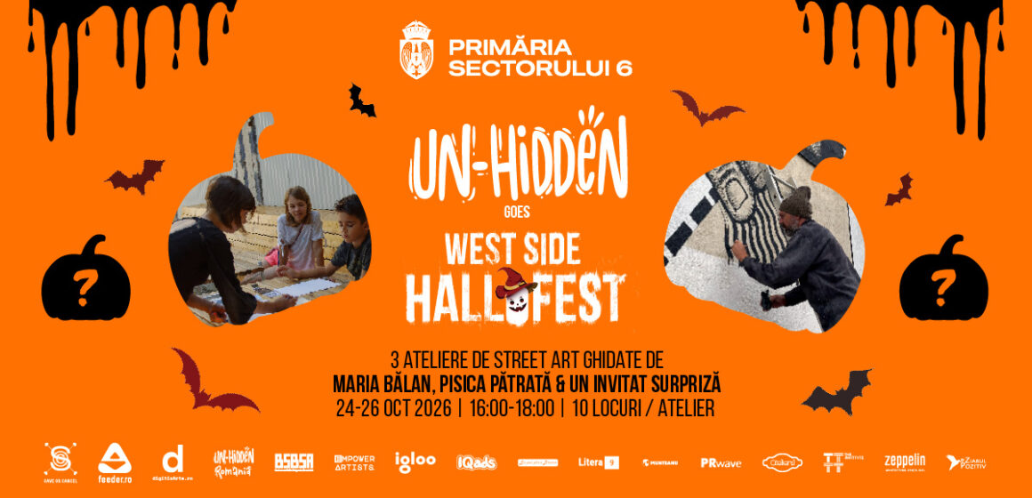 București | Artă urbană cu spirit de Halloween la West Side Hallo Fest 2025 București | Artă urbană cu spirit de Halloween la West Side Hallo Fest 2025