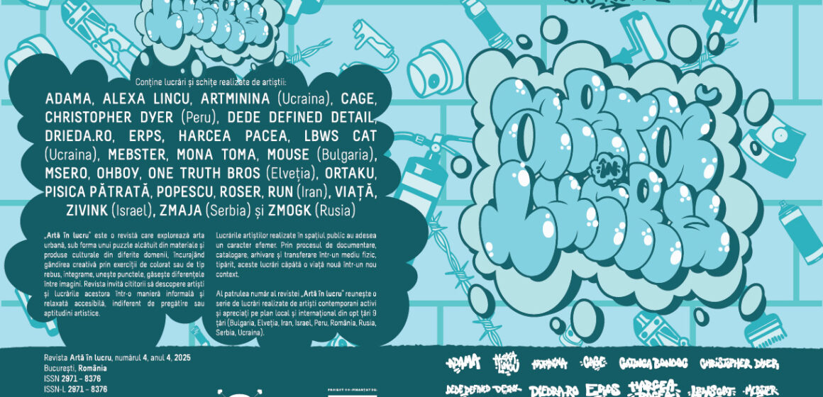 Save or Cancel anunță lansarea revistei Artă în lucru, nr. 4 Save or Cancel anunță lansarea revistei Artă în lucru, nr. 4