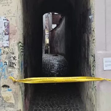 Strada Sforii se închide temporar din motive de siguranță publică Strada Sforii se închide temporar din motive de siguranță publică