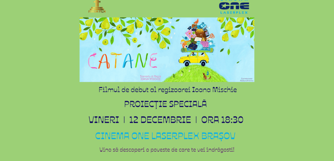 Filmul „CATANE”, în avanpremieră la Brașov în prezența echipei, pe 12 decembrie, după un parcurs festivalier internațional de succes Filmul „CATANE”, în avanpremieră la Brașov în prezența echipei, pe 12 decembrie, după un parcurs festivalier internațional de succes