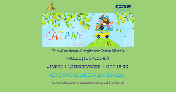 Filmul „CATANE”, în avanpremieră la Brașov în prezența echipei, pe 12 decembrie, după un parcurs festivalier internațional de succes
