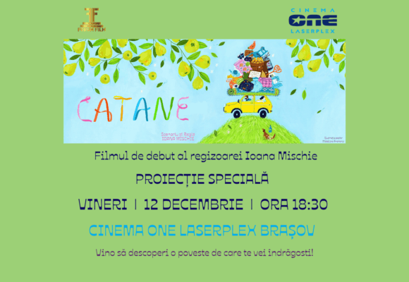 Filmul „CATANE”, în avanpremieră la Brașov în prezența echipei, pe 12 decembrie, după un parcurs festivalier internațional de succes