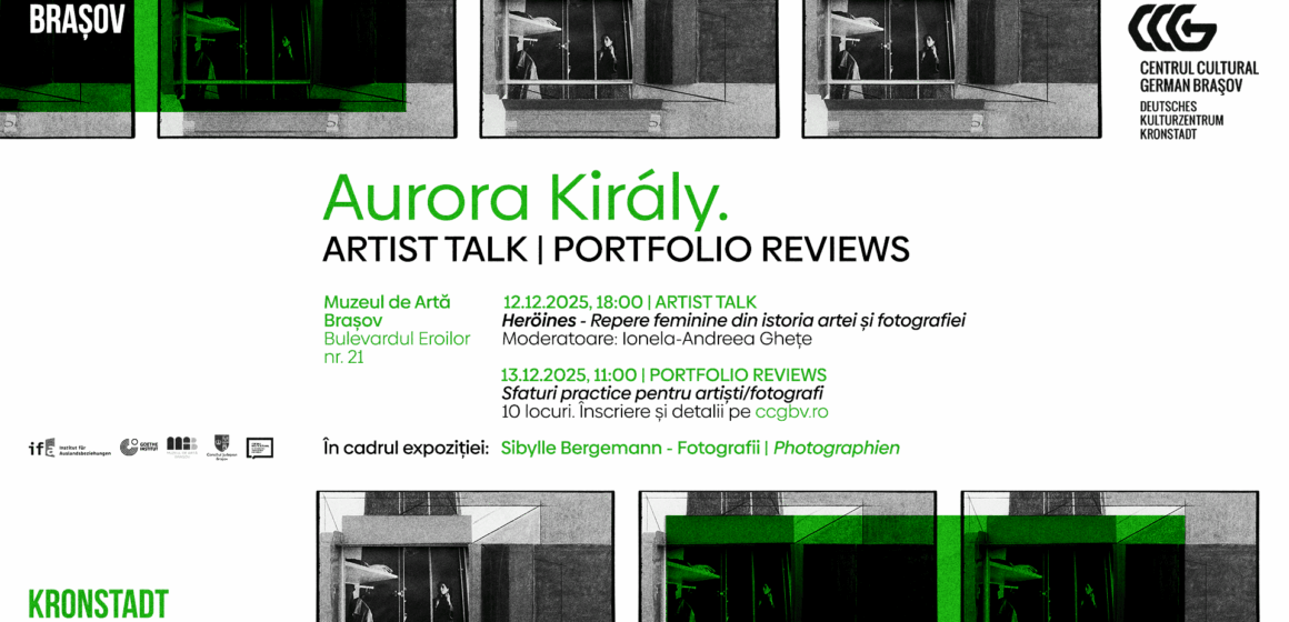 Despre fotografia contemporană cu artista Aurora Király, în două evenimente speciale la Muzeul de Artă Brașov Despre fotografia contemporană cu artista Aurora Király, în două evenimente speciale la Muzeul de Artă Brașov