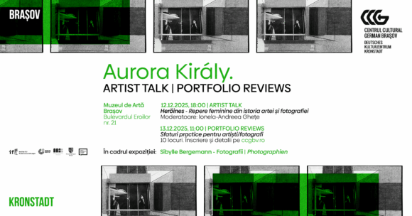 Despre fotografia contemporană cu artista Aurora Király, în două evenimente speciale la Muzeul de Artă Brașov