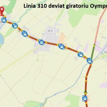 RATBV anunță modificări la traseul și orarul liniei metropolitane 310 Brașov (Terminal Gară) – Hălchiu (Satu Nou) RATBV anunță modificări la traseul și orarul liniei metropolitane 310 Brașov (Terminal Gară) – Hălchiu (Satu Nou)