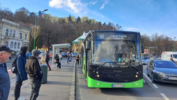 RATBV introduce două stații noi pe traseul Liniei 41