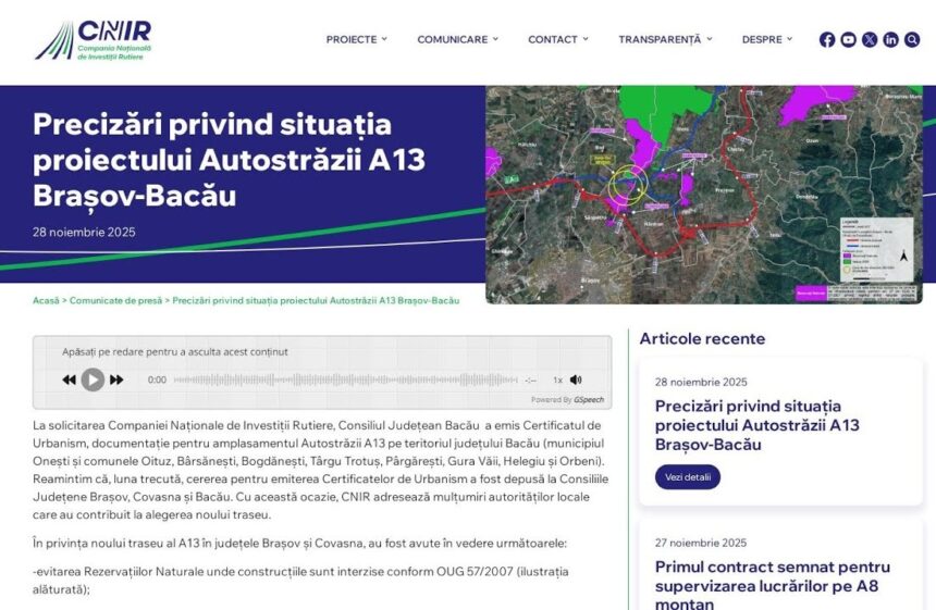Infrastructură și Mobilitate Ep. 11.1 – Proiectele de autostradă, lecții pentru autostrada A 13