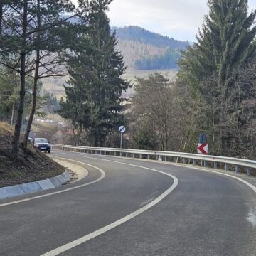 Consiliul Județean Brașov anunță finalizarea lucrărilor de reabilitare la drumul judeţean DJ 106B Vulcan – Holbav