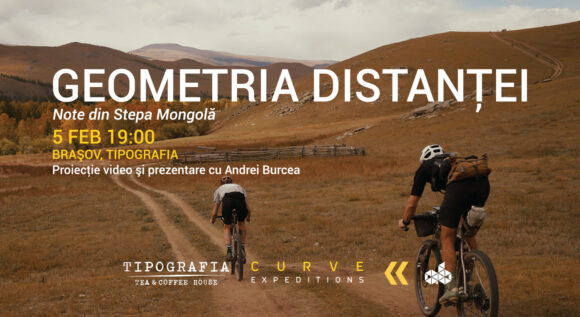 Geometria Distanței: note din Stepa Mongolă, cu Andrei Burcea @ Tipografia