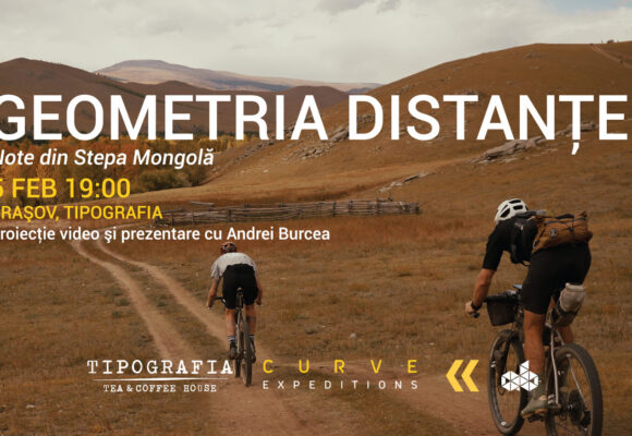 Geometria Distanței: note din Stepa Mongolă, cu Andrei Burcea @ Tipografia