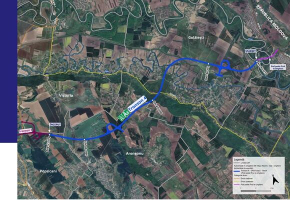 Opt oferte depuse pentru construirea ultimului tronson al Autostrăzii Unirii Târgu Neamț – Iași – Ungheni