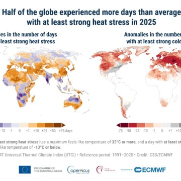Ce arată datele Copernicus despre accelerarea încălzirii globale? 2025 a fost al treilea cel mai cald an din istoria măsurătorilor