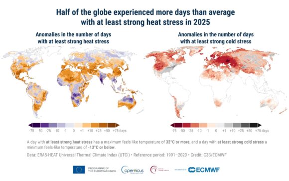 Ce arată datele Copernicus despre accelerarea încălzirii globale? 2025 a fost al treilea cel mai cald an din istoria măsurătorilor