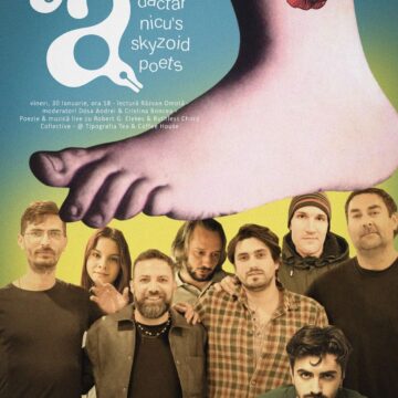 Dactăr Nicu’s Skyzoid Poets | Răzvan Omotă | Concert Ruthless Chord Collective feat. Elekes @ Tipografia