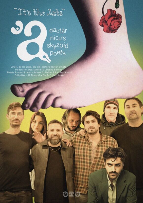 Dactăr Nicu’s Skyzoid Poets | Răzvan Omotă | Concert Ruthless Chord Collective feat. Elekes @ Tipografia