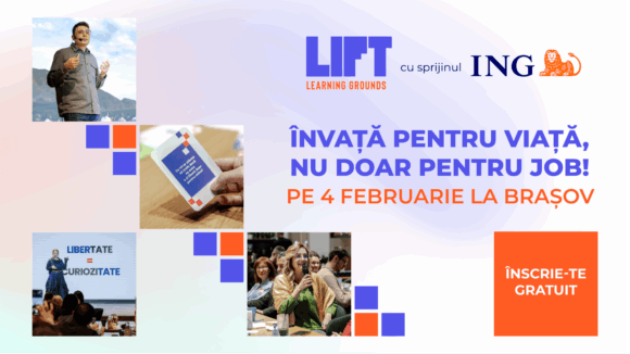 Learning Grounds ajunge la Brașov, pe 4 februarie: o experiență de învățare pentru viață, nu doar pentru joburi