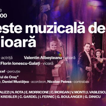 Poveste muzicală de odinioară – Concert cu Taraful de Oraș și Florin Ionescu-Galați, la Filarmonica Brașov