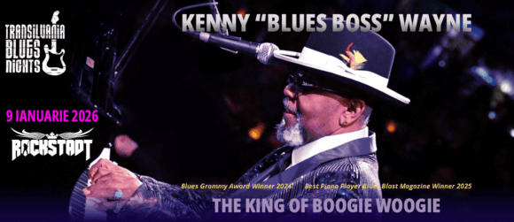 Kenny „Blues Boss” Wayne, THE KING OF BOOGIE-WOOGIE – premieră în România!