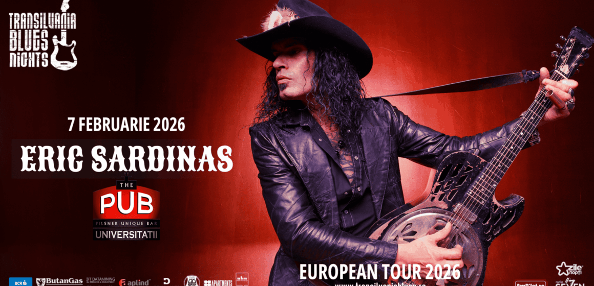 Concert Eric Sardinas | Transilvania Blues Nights – Back to Romania @ THE PUB – Universității Concert Eric Sardinas | Transilvania Blues Nights – Back to Romania @ THE PUB – Universității