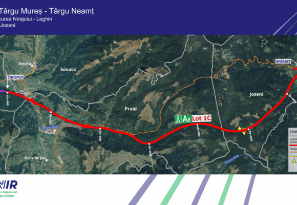 Contestații respinse la contractul pentru supervizarea lucrărilor pe lotul 1C Sărățeni-Joseni al Autostrăzii A8 Târgu Mureș-Târgu Neamț