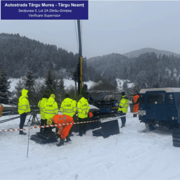 A fost finalizat Studiul Topografic pe lotul 2A Ditrău – Grințieș al Autostrăzii A8 Târgu Mureș – Târgu Neamț