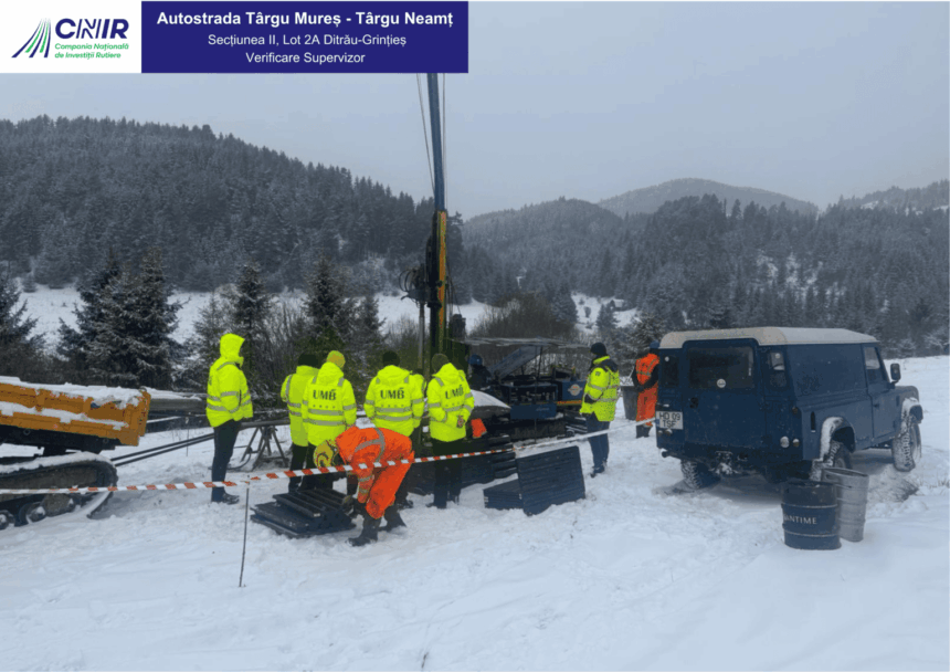 A fost finalizat Studiul Topografic pe lotul 2A Ditrău – Grințieș al Autostrăzii A8 Târgu Mureș – Târgu Neamț