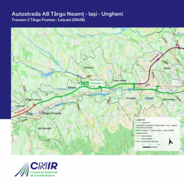 Nouă oferte pentru supervizarea lucrărilor pe tronsonul 2 al Autostrăzii A8 Târgu Neamț-Iași-Ungheni